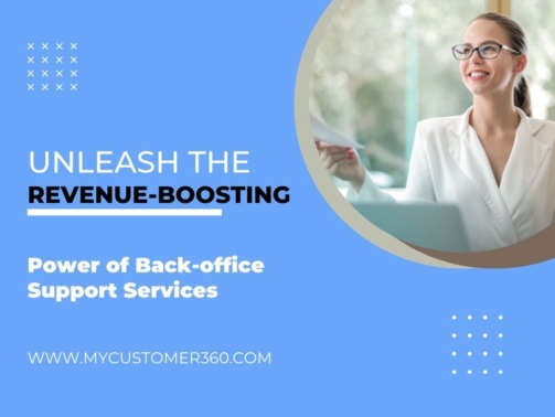 Illustration of revenue growth and streamlined operations through back-office support services