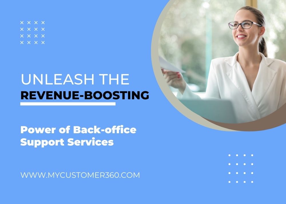 Illustration of revenue growth and streamlined operations through back-office support services