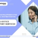 Philippines office space with a team working on back-office support services for global clients