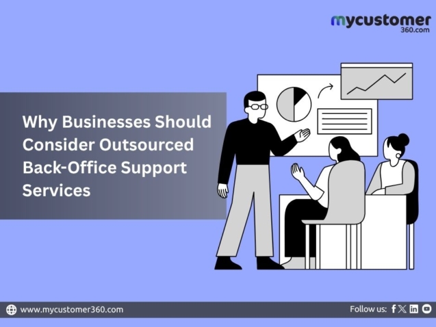 "Illustration showing why businesses should consider Outsourced Back-Office Support services to improve efficiency, reduce costs, and focus on core operations