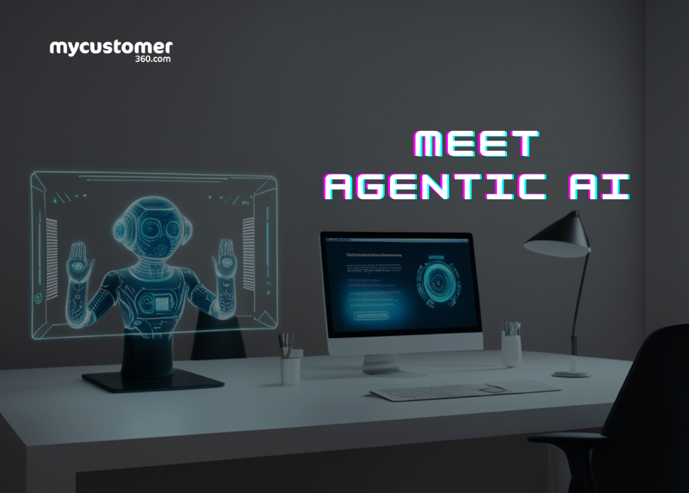 illustratin showing how works agentic ai in BPO Customer Service